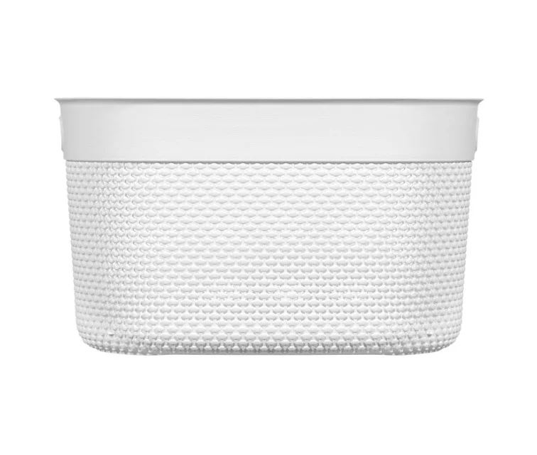Grozs Filo L 18L 38x28x22cm balts Grozs Filo L 18L 38x28x22cm balts