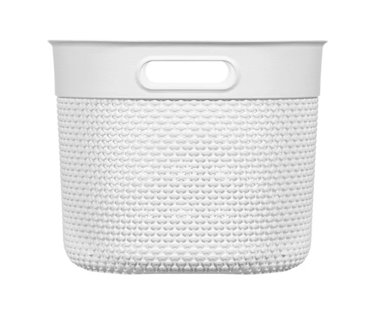 Grozs Filo L 18L 38x28x22cm balts Grozs Filo L 18L 38x28x22cm balts