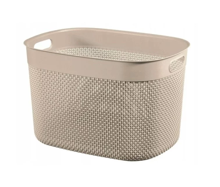 Basket Filo XL 30L 44x33x27cm beige Basket Filo XL 30L 44x33x27cm beige