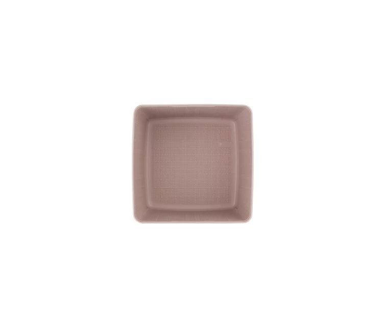 Basket Jute square 17L 28x28x27cm pink Basket Jute square 17L 28x28x27cm pink