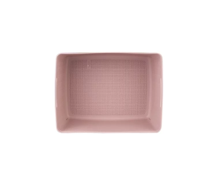 Korv džuut L 20L 36x28x23cm roosa Korv džuut L 20L 36x28x23cm roosa