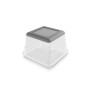 Box Sistemo Organizer 1 7.5 x 7.5 x 5 cm transparent/light grey