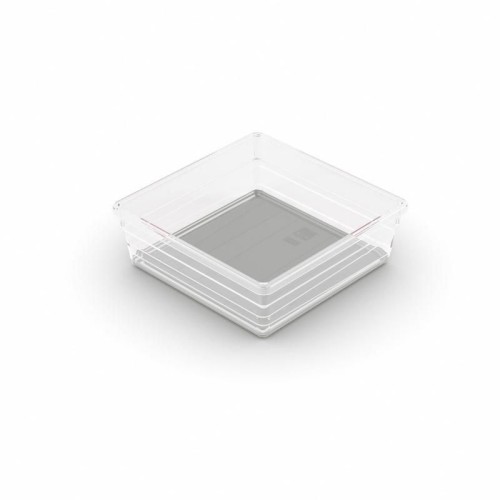 Box Sistemo Organizer 6 15 x 15 x 5 cm transparent/light grey Box Sistemo Organizer 6 15 x 15 x 5 cm transparent/light grey