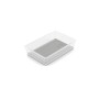 Box Sistemo Organizer 7 22.5 x 15.5 x 5 cm transparent/light grey