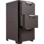 Chest of drawers Style 33x38x60cm dark brown