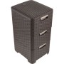 Chest of drawers Style 33x38x60cm dark brown