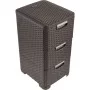 Chest of drawers Style 33x38x60cm dark brown Chest of drawers Style 33x38x60cm dark brown