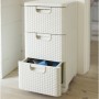 Chest of drawers Style 33x38x60cm in cream