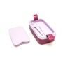 Food bowl rectangle with cutlery 1,4L Lunch&Go purple