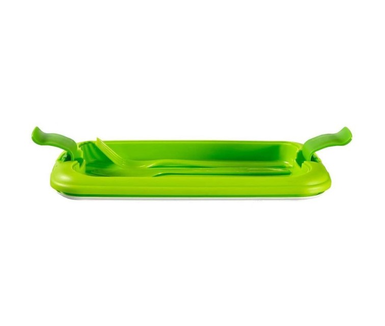 Food bowl rectangle with cutlery 1,4L Lunch&Go green