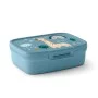 Snap Box Rectangular Food Storage Container with Divider 1,8L blue-grey Snap Box Rectangular Food Storage Container with Divider 1,8L blue-grey