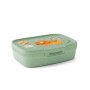 Snap Box 1,3L rectangular food storage container green