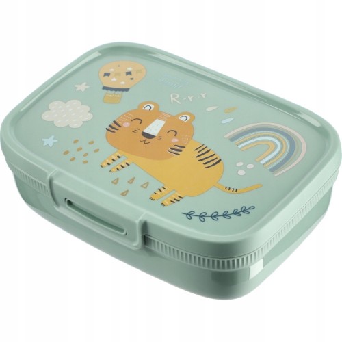 Snap Box 1,3L rectangular food storage container green Snap Box 1,3L rectangular food storage container green