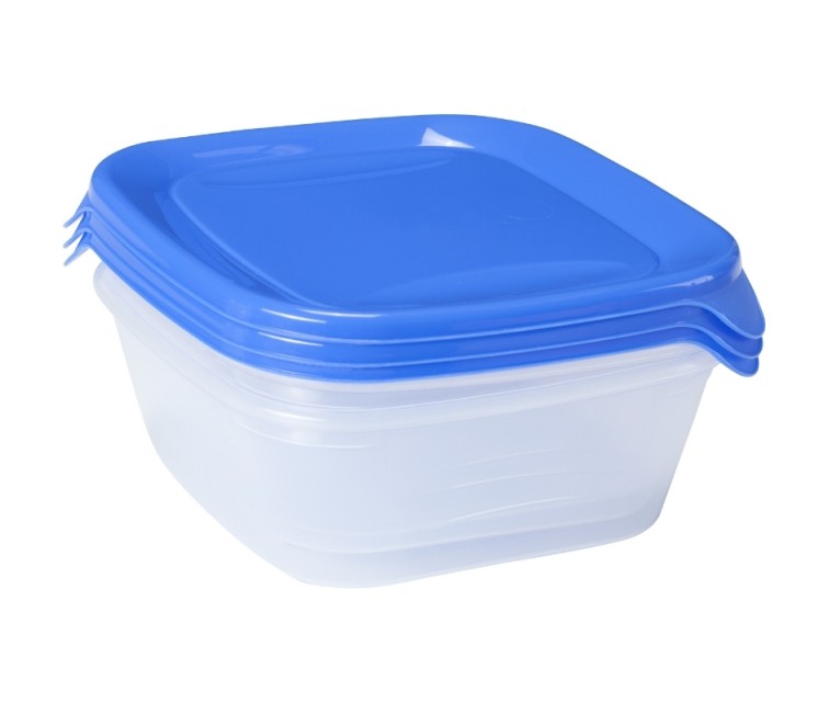 Food bowl set of 3 3x0,8L Fresh&Go blue