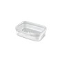 Food Storage Rectangular 1.3L Snap Box Transparent