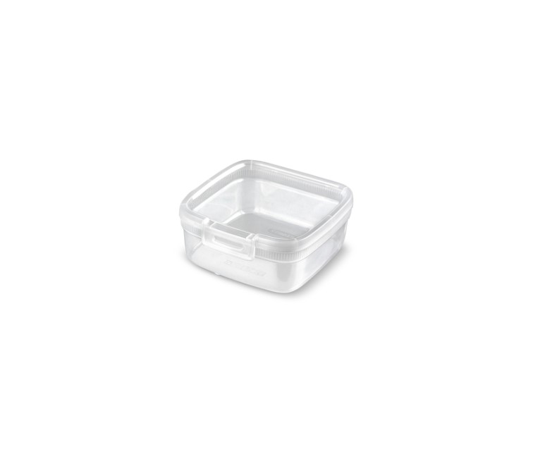 Food storage container square 0,9L Snap Box transparent