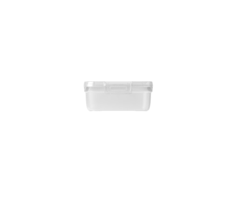 Food storage container square 0,9L Snap Box transparent
