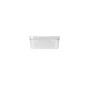 Food storage container square 0,9L Snap Box transparent