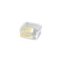 Food storage container square 0,9L Snap Box transparent