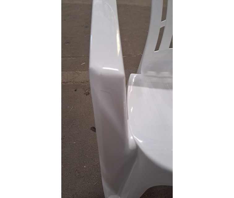 ( DEFECT ) Garden chair Mallorca white