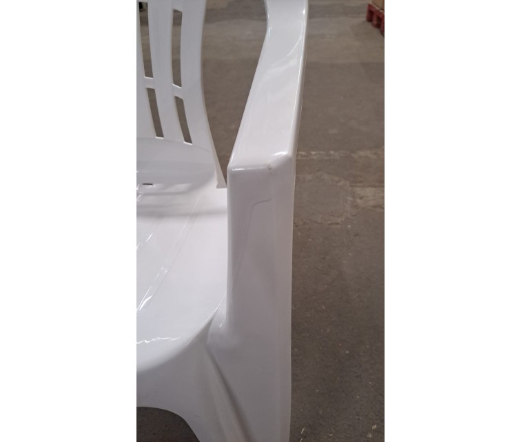 ( DEFECT ) Garden chair Mallorca white