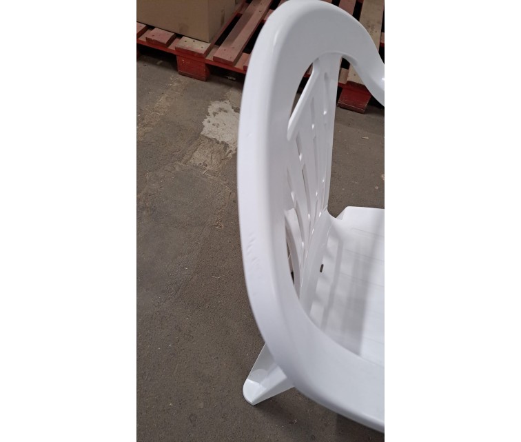 ( DEFECT ) Garden chair Mallorca white