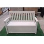 ( MISSING PART ) Patio Storage Bench 227L white