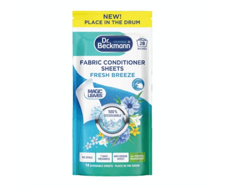 Auduma mīkstinātāja loksnes Magic Leaves Summer Blossom 28 gab.