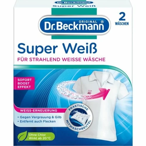 Veļas balinātājs Super White 2 x 40g 