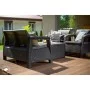 Garden furniture set Corfu Box Set brown Garden furniture set Corfu Box Set brown