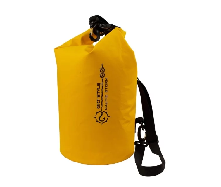Vandeniui atsparus termo krepšys Dry Bag Nautic Storm M 10L, Ø20x45cm, geltonas Vandeniui atsparus termo krepšys Dry Bag Nautic Storm M 10L, Ø20x45cm, geltonas