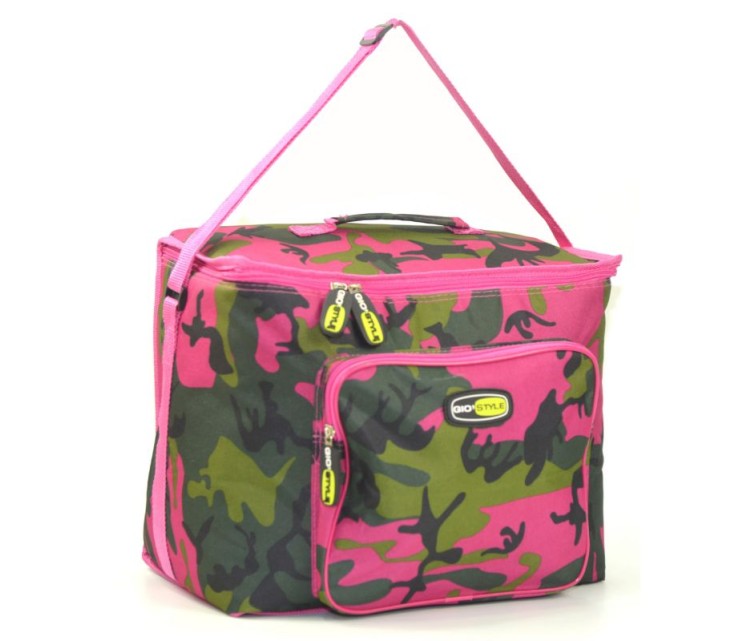 Camouflage 20 assorted thermal bag, fuchsia/blue/yellow/white