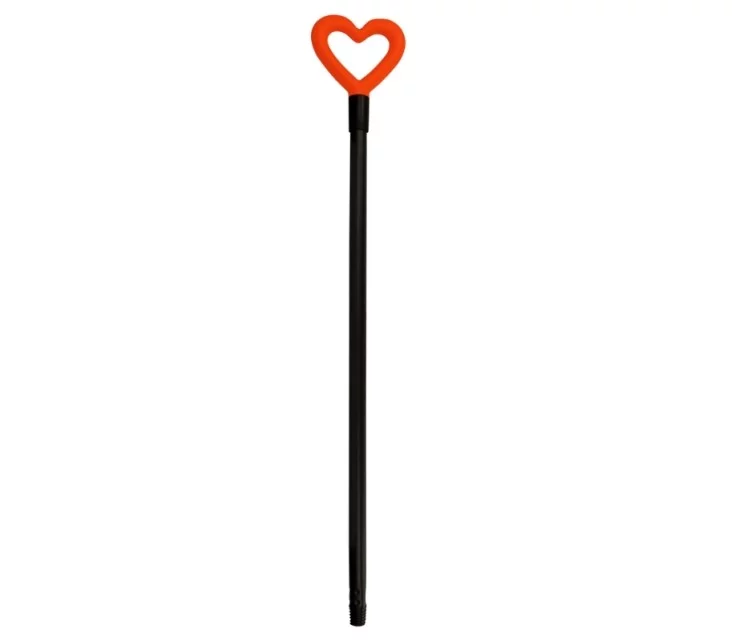Brush Handle Love 131,2cm assorted, lime green/light blue/orange/lilac Brush Handle Love 131,2cm assorted, lime green/light blue/orange/lilac