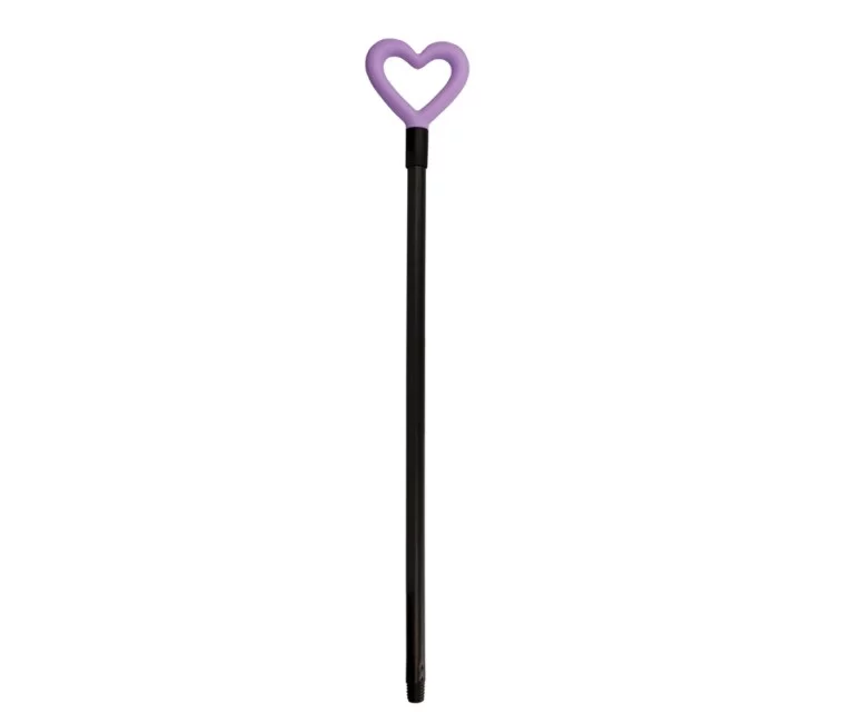 Brush Handle Love 131,2cm assorted, lime green/light blue/orange/lilac Brush Handle Love 131,2cm assorted, lime green/light blue/orange/lilac