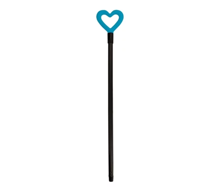Brush Handle Love 131,2cm assorted, lime green/light blue/orange/lilac Brush Handle Love 131,2cm assorted, lime green/light blue/orange/lilac