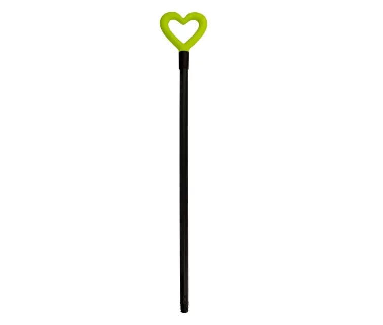 Brush Handle Love 131,2cm assorted, lime green/light blue/orange/lilac Brush Handle Love 131,2cm assorted, lime green/light blue/orange/lilac