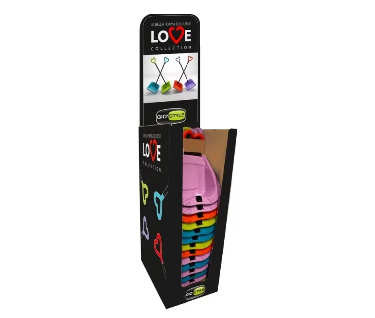 Saslauku liekšķere ar gumiju Love 24,5x27x85cm asorti, 4 krāsas Saslauku liekšķere ar gumiju Love 24,5x27x85cm asorti, 4 krāsas