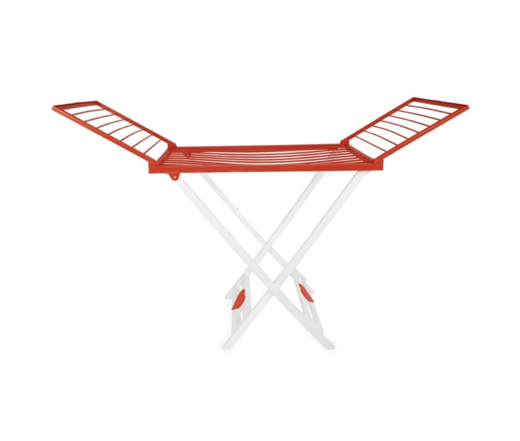 Veļas žāvētājs Love balts/oranžs 180x56x96cm