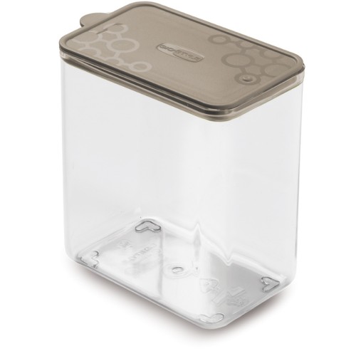 Toidupaak ristkülikukujuline L 1,8L Con.Tengo 15,5x10x17,1cm hall-pruun Toidupaak ristkülikukujuline L 1,8L Con.Tengo 15,5x10x17,1cm hall-pruun