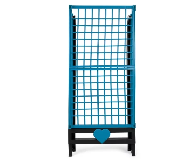 Veļas žāvētājs Love tumši pelēks/gaiši zils 180x56x96cm Veļas žāvētājs Love tumši pelēks/gaiši zils 180x56x96cm