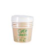 Compostable food containers with lids Go Green 470ml 5pcs/0,099kg