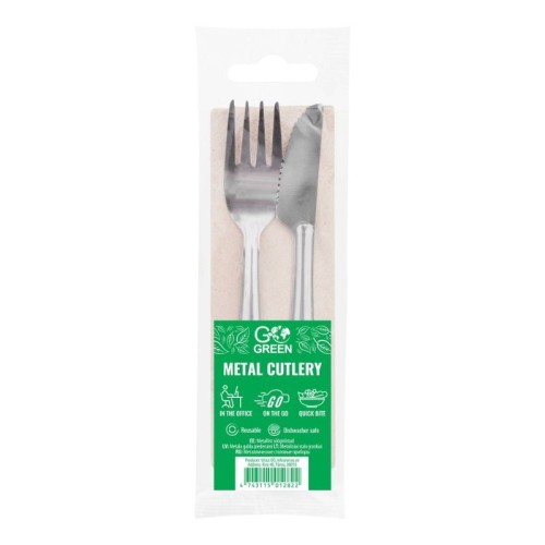 Metāla galda piederumu komplekts Go Green