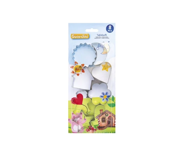 Piparkoogivormi komplekt 8 tk. assortii Piparkoogivormi komplekt 8 tk. assortii