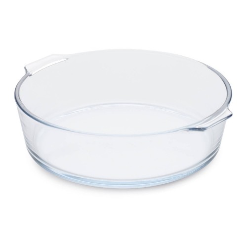 Stikla trauks Borosilicate Glass Ø21cm / 1,6L  Stikla trauks Borosilicate Glass Ø21cm / 1,6L