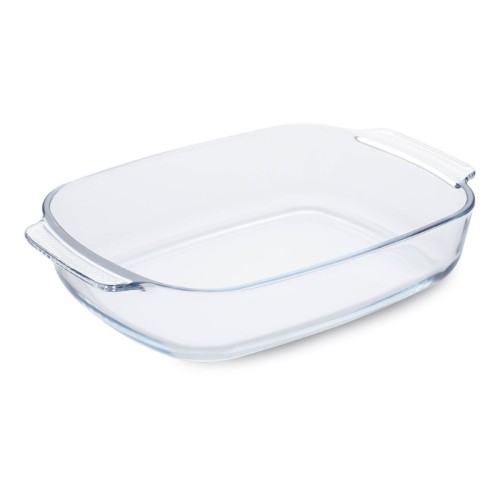 Stikla cepšanas trauks taisnstūra Borosilicate Glass 30x20x6cm / 2L  Stikla cepšanas trauks taisnstūra Borosilicate Glass 30x20x6cm / 2L