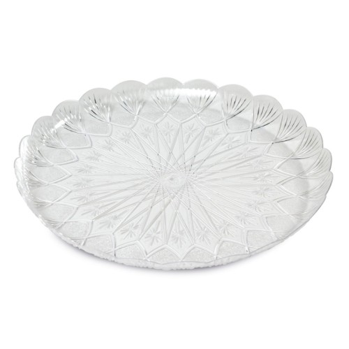 Plastmasas paplātes caurspīdīgas komplekts 2 gab. Easy Bake Ø33cm 