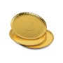 Paper trays gold set of 2 Easy Bake Ø 34 cm