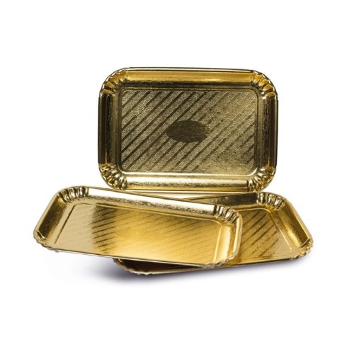 Paper trays gold set of 3 Easy Bake 23 x 31cm 