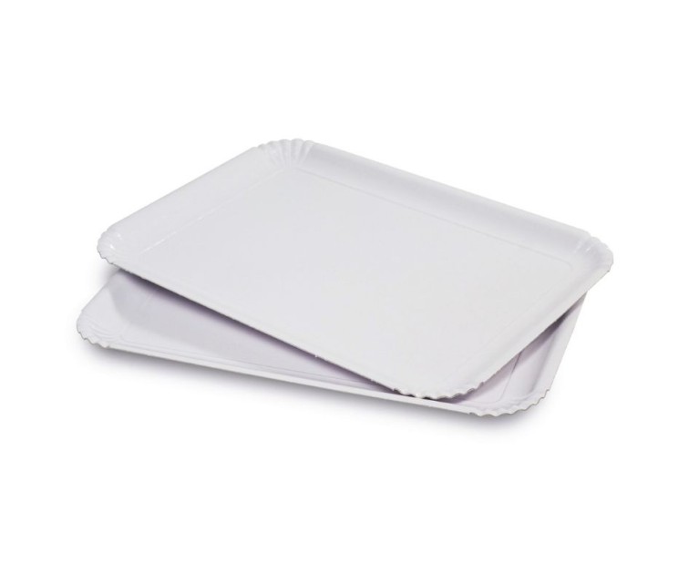 Paper trays white set of 3 Easy Bake 23 x 31 cm