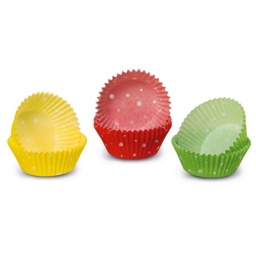 Kēksiņu papīra formiņas 100 gab. krāsainas Easy Bake Ø 4,3 x 2,3 cm Kēksiņu papīra formiņas 100 gab. krāsainas Easy Bake Ø 4,3 x 2,3 cm